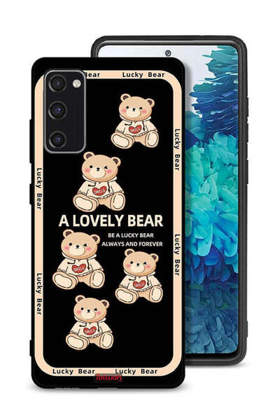 Tolwak غطاء حماية لهاتف سامسونج جالكسي S20 FE بتصميم دب جميل