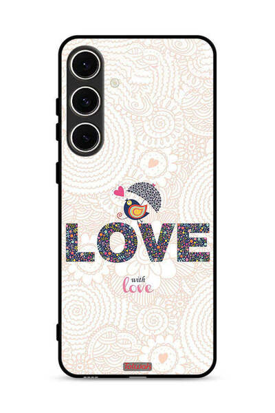 Tolwak Samsung Galaxy M56 5G Protective Case Cover Love With Love