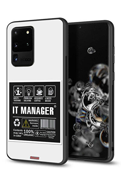 Tolwak غطاء حماية لجهاز سامسونج جالكسي S20 ألترا، ملصق مدير تكنولوجيا المعلومات