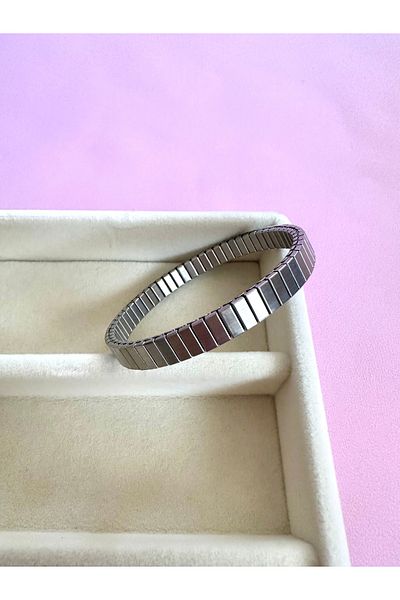 Lumina Atelier Silver Steel Bracelet