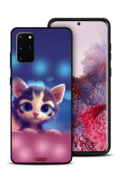 Tolwak غطاء حماية لهاتف سامسونج جالكسي S20 بلس بتصميم قطة صغيرة