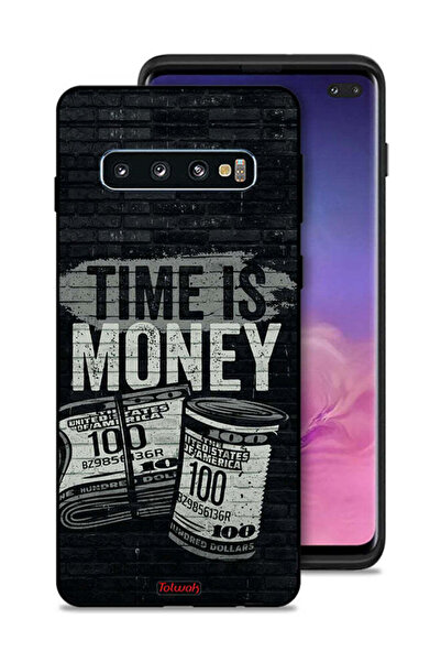 Tolwak غطاء حماية لهاتف Samsung Galaxy S10 Plus - الوقت هو المال