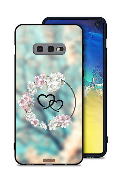 Tolwak غطاء حماية لهاتف سامسونج جالكسي S10e برسومات قلوب في خاتم