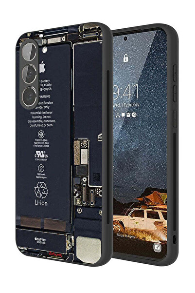 Tolwak غطاء حماية لهاتف Samsung Galaxy S23 Plus 5G بنمط دائرة الهاتف