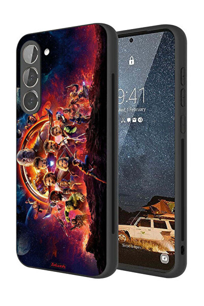 Tolwak غطاء حماية لهاتف سامسونج جالاكسي S23 بلس 5G بتصميم أفينجرز