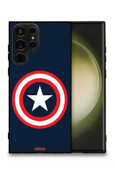 Tolwak Samsung Galaxy S23 Ultra 5G Protective Case Cover Captain America