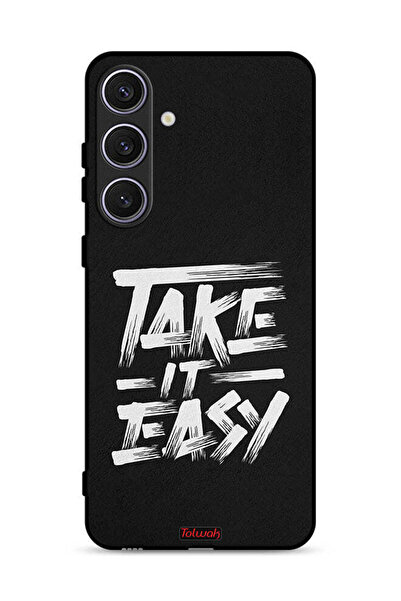 Tolwak غطاء حماية لهاتف Samsung Galaxy S24 Plus 5G - Take It Easy