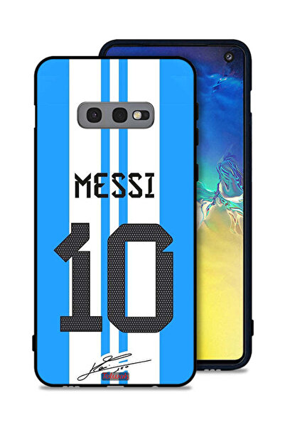 Tolwak Samsung Galaxy S10e Protective Case Cover Messi 10