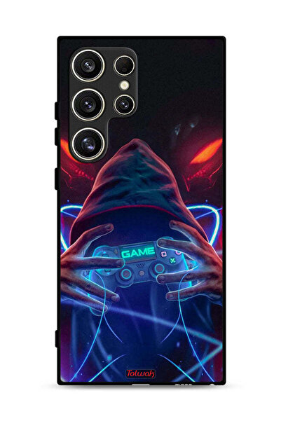 Tolwak غطاء حماية لجهاز سامسونج جالكسي S24 ألترا 5G - Gamer