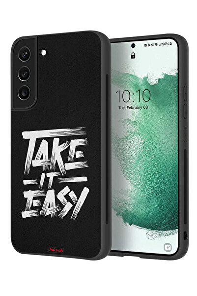 Tolwak غطاء حماية لهاتف Samsung Galaxy S22 Plus 5G Take It Easy