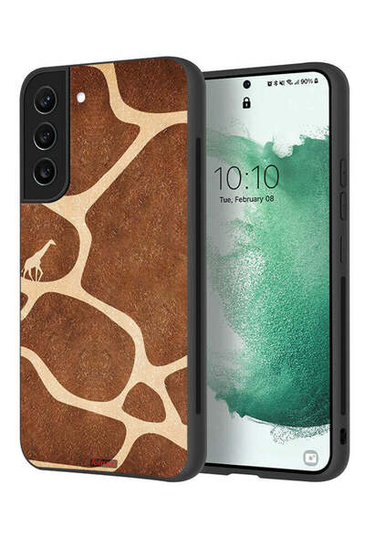 Tolwak غطاء حماية لهاتف سامسونج جالاكسي S21 بلس 5G بنقشة جلد الزرافة