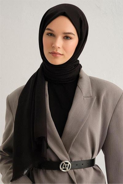 Armine Formal Logo Viscon Shawl 05 Model