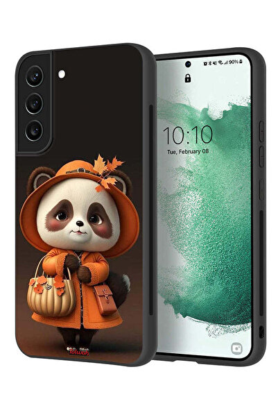 Tolwak غطاء حماية لهاتف سامسونج جالاكسي S22 بلس 5G بتصميم سيدة الباندا اللطيفة