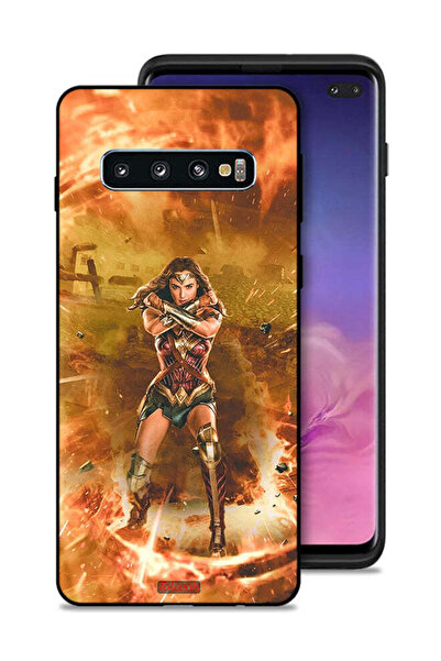 Tolwak Samsung Galaxy S10 Plus Protective Case Cover Wonder Women