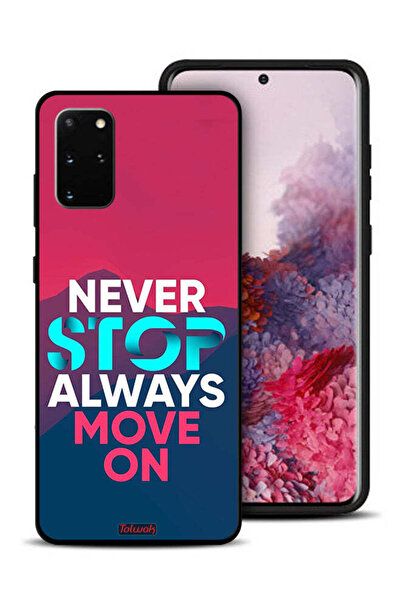Tolwak غطاء حماية لهاتف سامسونج جالكسي S20 بلس، لا تتوقف أبدًا، تحرك دائمًا