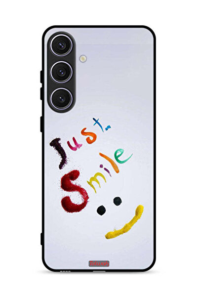 Tolwak غطاء حماية لهاتف سامسونج جالاكسي S24 بلس 5G - ابتسم فقط