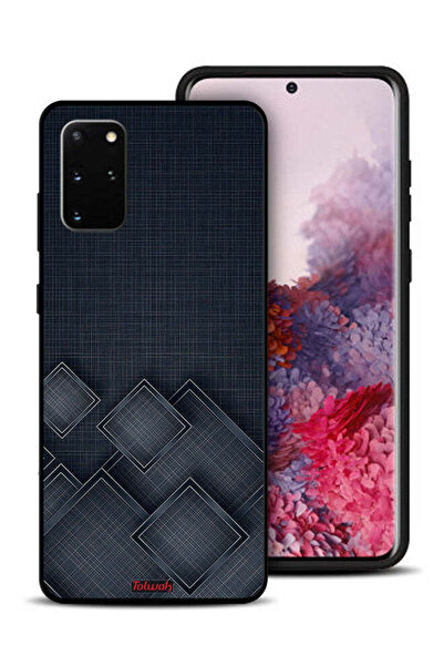 Tolwak غطاء حماية لهاتف سامسونج جالكسي S20 بلس بنقشة مربعات على القماش