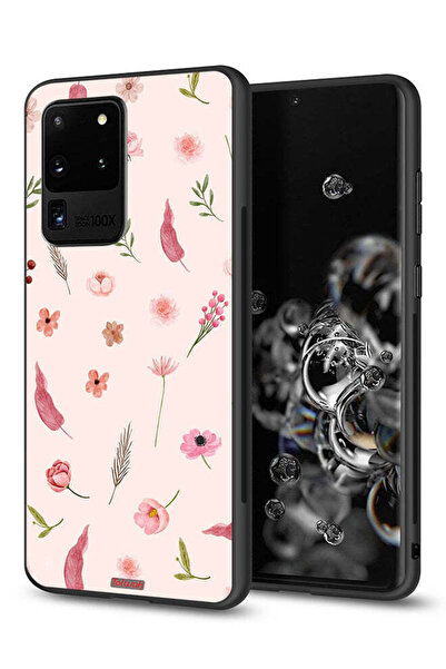 Tolwak غطاء حماية لهاتف سامسونج جالكسي S20 ألترا بنقشة أوراق وورود