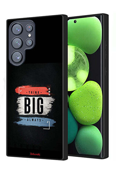 Tolwak غطاء حماية لهاتف Samsung Galaxy S23 Ultra 5G - فكر دائمًا بشكل كبير