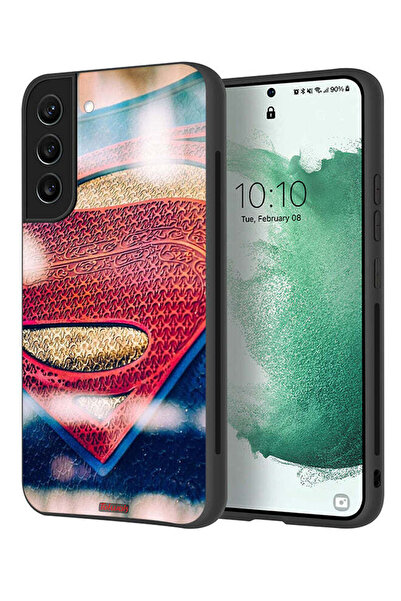 Tolwak غطاء حماية لهاتف سامسونج جالاكسي S22 بلس 5G بشعار سوبرمان