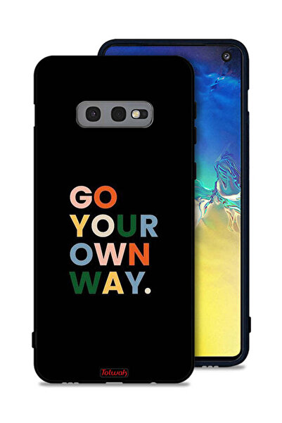 Tolwak غطاء حماية لهاتف Samsung Galaxy S10e - انطلق على طريقتك الخاصة