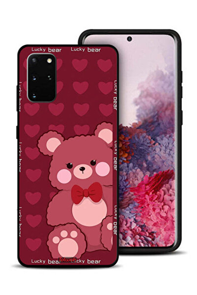 Tolwak غطاء حماية لهاتف سامسونج جالكسي S20 بلس بتصميم الدب المحظوظ