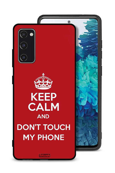 Tolwak Samsung Galaxy S20 FE Protective Case Cover Keep Calm And Dont Touch M...