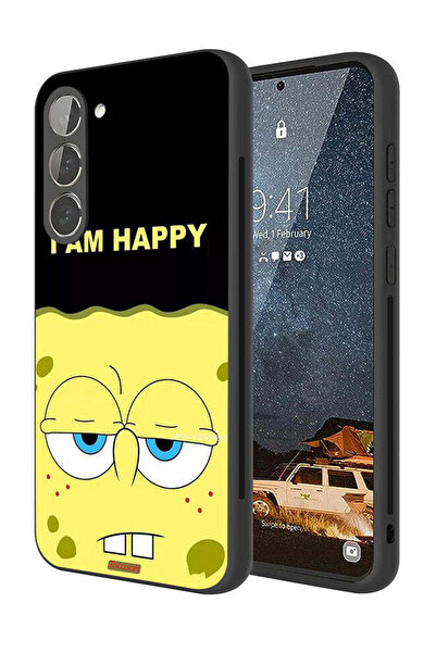 Tolwak غطاء حماية لهاتف سامسونج جالكسي S23 بلس 5G - أنا سعيد