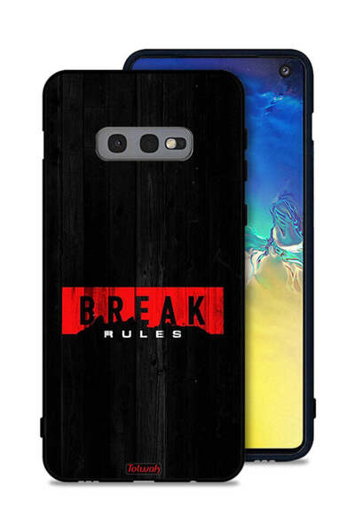 Tolwak غطاء حماية لهاتف Samsung Galaxy S10e - كسر القواعد