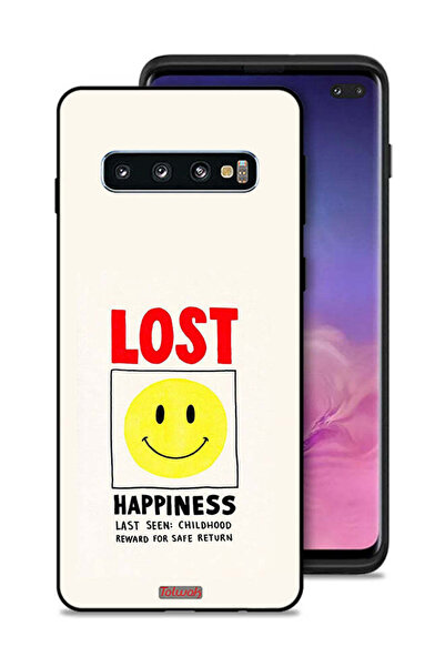 Tolwak غطاء حماية لهاتف سامسونج جالاكسي S10 بلس - فقدان السعادة