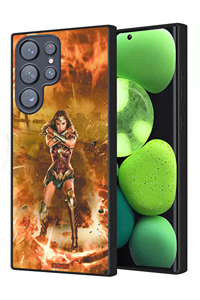 Tolwak غطاء حماية لهاتف سامسونج جالاكسي S22 ألترا 5G - وندر وومن