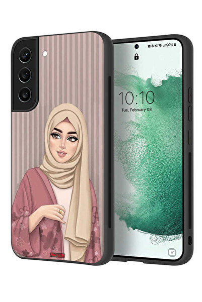 Tolwak غطاء حماية لهاتف سامسونج جالاكسي S22 بلس 5G برسومات فتاة محجبة