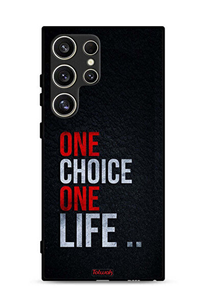 Tolwak غطاء حماية لهاتف سامسونج جالاكسي S24 ألترا 5G - اختيار واحد، حياة واحدة