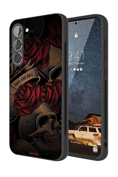 Tolwak غطاء حماية لهاتف سامسونج جالاكسي S23 5G روك آند رول