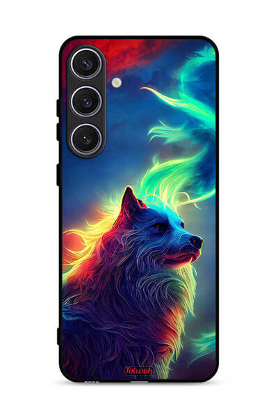 Tolwak غطاء حماية لهاتف سامسونج جالاكسي S24 بلس 5G - وولف