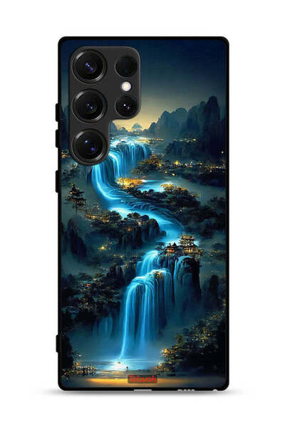 Tolwak غطاء حماية بتصميم شلال من سامسونج جالكسي S25 ألترا