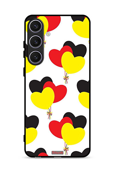 Tolwak غطاء حماية لهاتف سامسونج جالاكسي S25 بلس بتصميم مجموعة ثلاثة قلوب