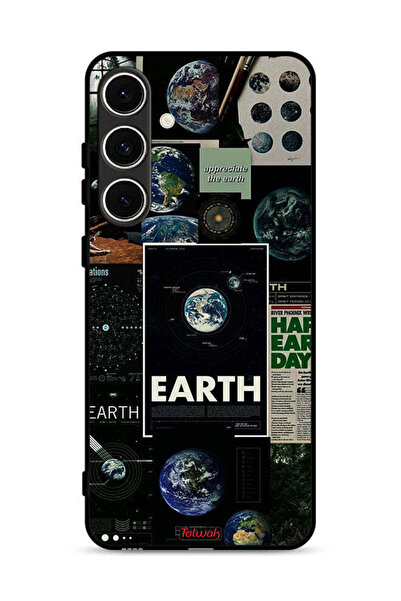 Tolwak Samsung Galaxy M56 5G Protective Case Cover Earth