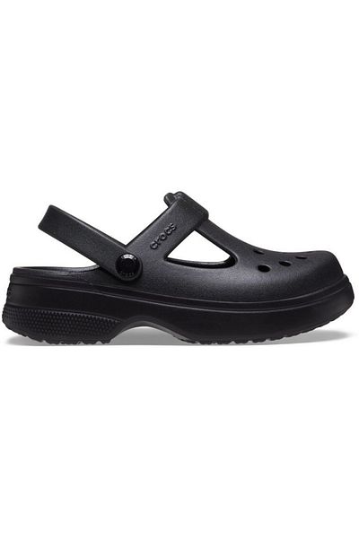 Crocs Κλασικές παιδικές παντόφλες Mary Jane Clog K Μαύρες