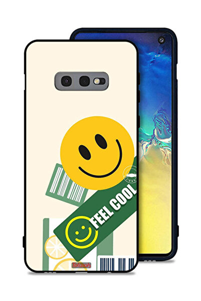 Tolwak غطاء حماية لهاتف Samsung Galaxy S10e بملصق Feel Cool