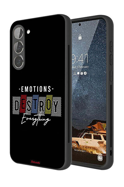 Tolwak غطاء حماية لهاتف سامسونج جالكسي S23 بلس 5G - العواطف تدمر كل شيء