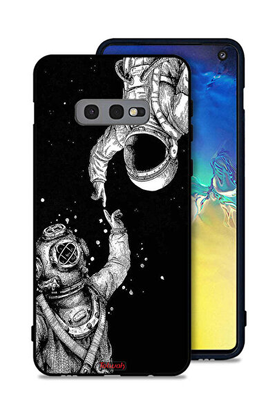 Tolwak غطاء حماية لهاتف سامسونج جالكسي S10e بتصميم رواد فضاء