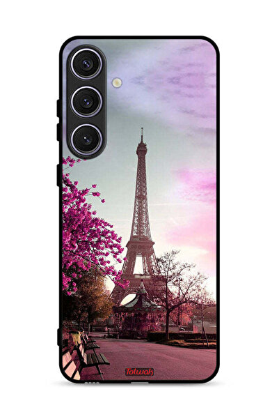 Tolwak غطاء حماية لهاتف سامسونج جالاكسي S25 بلس بتصميم برج إيفل