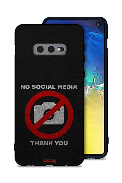 Tolwak غطاء حماية لهاتف Samsung Galaxy S10e لا يدعم وسائل التواصل الاجتماعي، ...