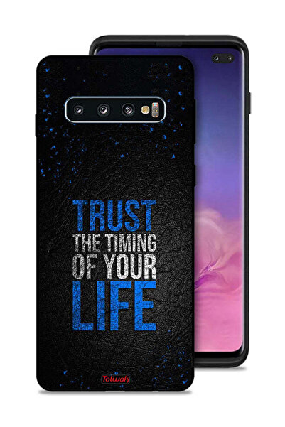 Tolwak غطاء حماية لهاتف سامسونج جالكسي S10 بلس ثق في توقيت حياتك