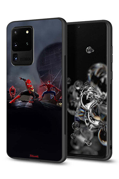 Tolwak Samsung Galaxy S20 Ultra Protective Case Cover Three Spiders