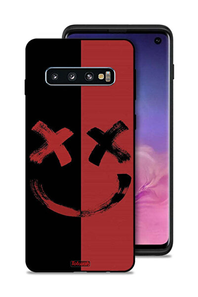 Tolwak غطاء حماية لهاتف Samsung Galaxy S10 بنمط فن الخطمي