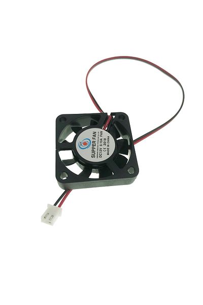 OEM PC fan, LHR Super fan, 2 pins, 40x40x10mm, 6000RPM, 12v, 0.05A