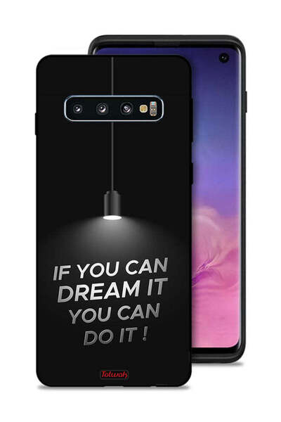 Tolwak غطاء حماية لهاتف سامسونج جالكسي S10 إذا كنت تستطيع أن تحلم به، يمكنك أ...