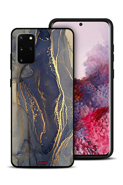 Tolwak غطاء حماية لهاتف سامسونج جالكسي S20 بلس بنمط رخامي لامع